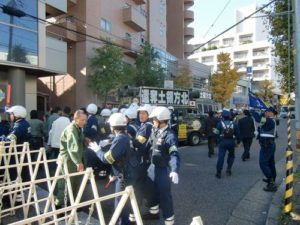 平成２２年１１月２１日薫風櫻花塾新潟県本部結成十周年記念運動[新潟県内一円]