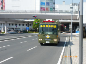 平成２１年４月２９日昭和の日、水戸市内啓蒙活動 [大日本皇雄同志会北関東支部]