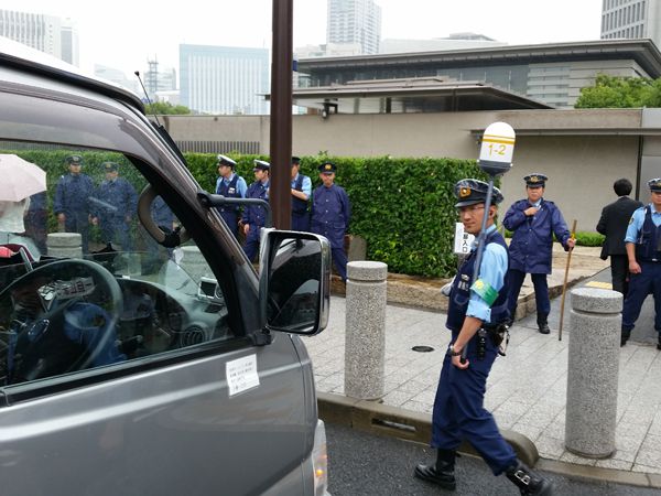 平成２６年７月４日抗議行動[首相官邸]
