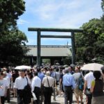平成２６年８月１５日終戦の日、靖國神社にて戦没者礼拝