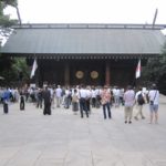 平成２８年終戦の日、靖國神社にて戦没者礼拝