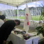 平成２６年６月２３日慰霊の日・沖縄全戦没者追悼式参列