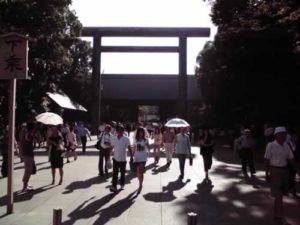 平成２１年８月１５日終戦の日、靖國神社にて戦没者礼拝 [東京]