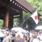 平成２４年８月１５日終戦の日、靖國神社にて戦没者礼拝