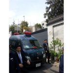 平成２５年４月１４日中国問題抗議行動(中国大使館)