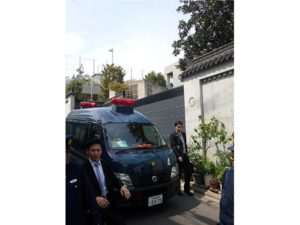 平成２５年４月１４日中国問題抗議行動(中国大使館)