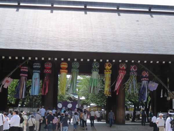平成２７年７月１６日靖国神社・みたままつり[大型提灯献灯]