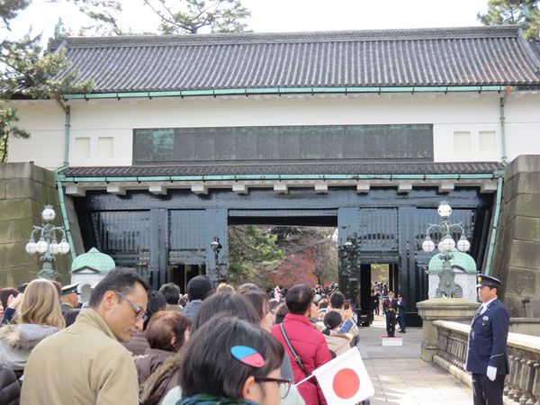 平成２８年１月２日新年一般参賀、靖國神社参拝
