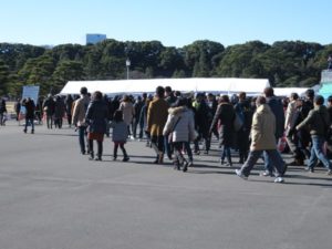平成３０年１月２日新年一般参賀、靖國神社参拝[東京]
