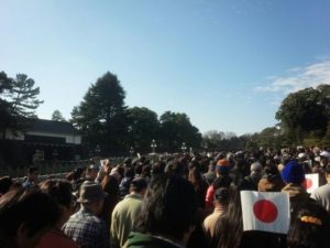 平成２９年１月２日新年一般参賀、靖國神社参拝[東京]