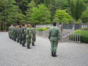 平成２５年４月２９日昭和の日、武蔵野御陵墓参