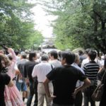 平成２３年終戦の日、靖國神社にて戦没者礼拝