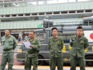 平成２９年４月２９日昭和の日、武蔵野・多摩御陵墓参、都内啓蒙活動[都内]