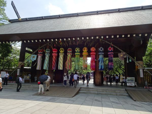 平成３０年７月１３日靖国神社・みたままつり[大型提灯献灯]