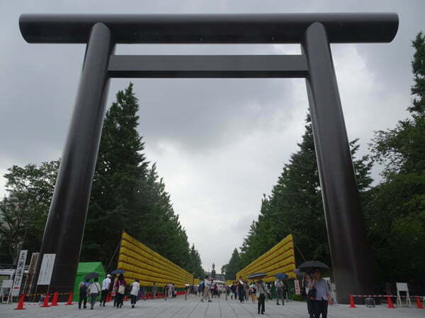 令和元年７月１３日靖國神社・みたままつり[大型提灯献灯]