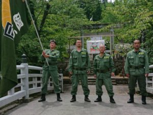 令和元年８月１５日國志天誅塾[高山市内啓蒙活動・飛騨護国神社参拝]