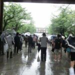 令和３年８月１５日終戦の日、靖國神社参拝・黙祷