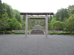 令和４年４月２９日昭和の日、武蔵野御陵墓参