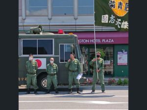 令和４年５月３日憲法の日、國志天誅塾高山市内啓蒙活動