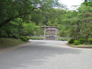 令和５年４月２９日昭和の日、武蔵野御陵墓参