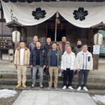 令和６年１月２日國志天誅塾、飛騨護國神社参拝