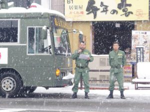 令和６年２月２５日國志天誅塾、高山市内啓蒙活動[竹島・領土問題]