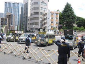 令和６年７月２８日都内定例運動[日本の外交力について]