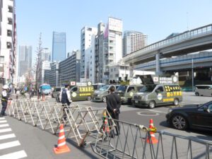 令和７年３月２３日都内定例運動[政治と金について]