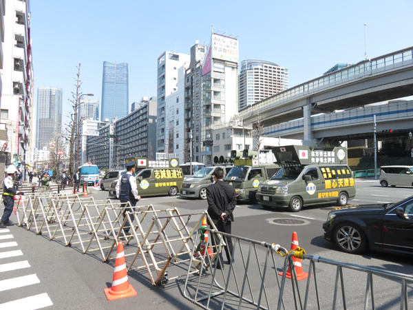 令和７年３月２３日都内定例運動[政治と金について]