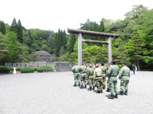 令和７年４月２９日昭和の日、武蔵野御陵墓参